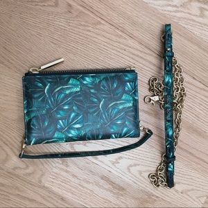BRAND NEW! Clutch Wallet Palm LEATHER